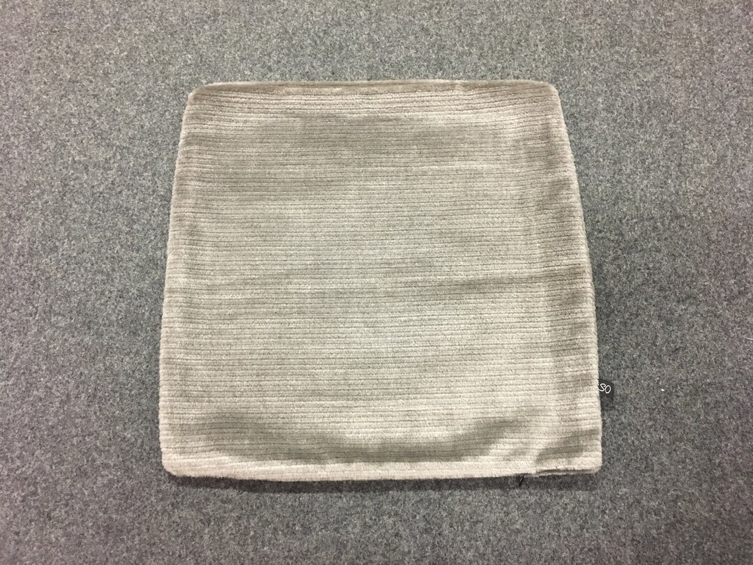 Directional Mohair Velvet Pillow Cover in Dove Gray - Etsy