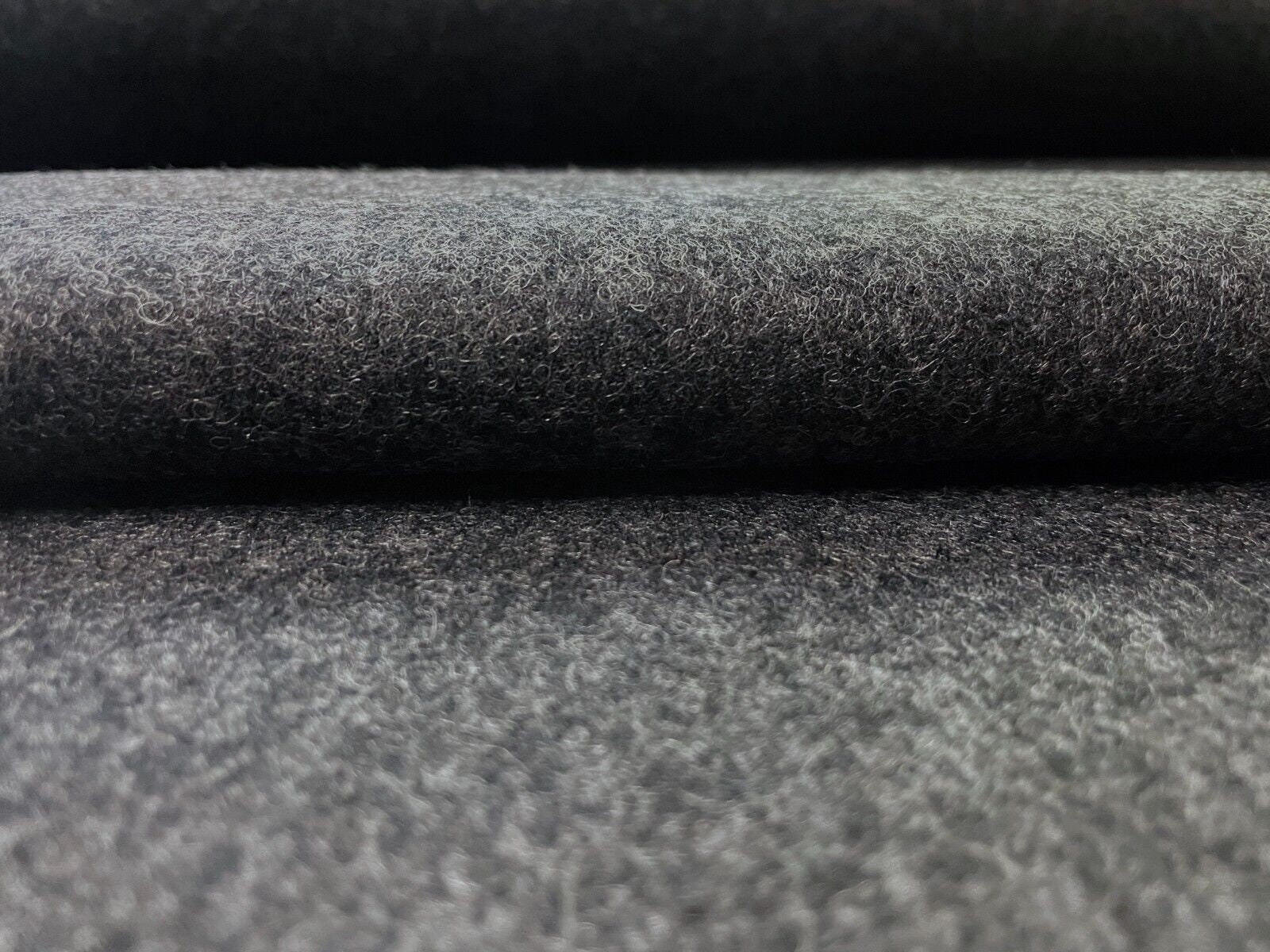 Franko - Wool cloth - 100% wool - grey-melange