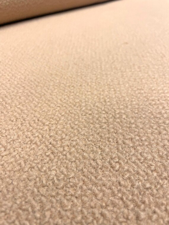2.875 yds Maharam Terra 010 Stele by Sander Lak Blush Beige Heavy Woven Wool Boucle Upholstery Fabric