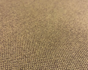 9.75 yds Knoll Hourglass Latte Tan Polyester Upholstery Fabric - MSRP 365