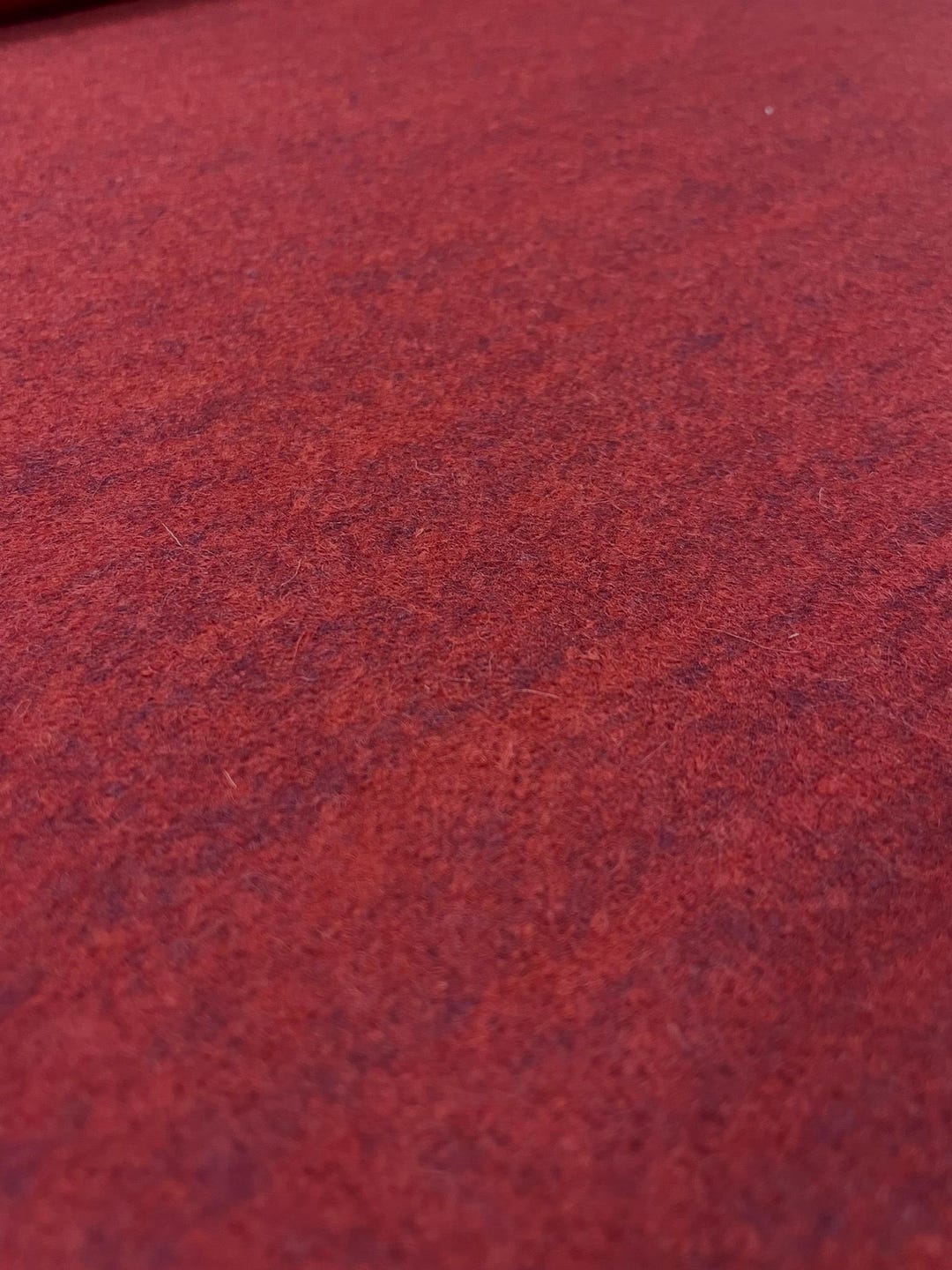 3.625 Yds Bernhardt Cielo Sunset Red With Blue Wool Upholstery Fabric ...