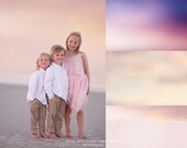 Pastel Sea Color Tone Photo Overlays for Photographers and Digital Artists