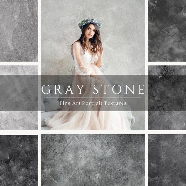 10 Gray Stone Fine Art Textures, Texture Background, Photoshop Overlays, Photo Texture, Photo Overlay, Digital Download