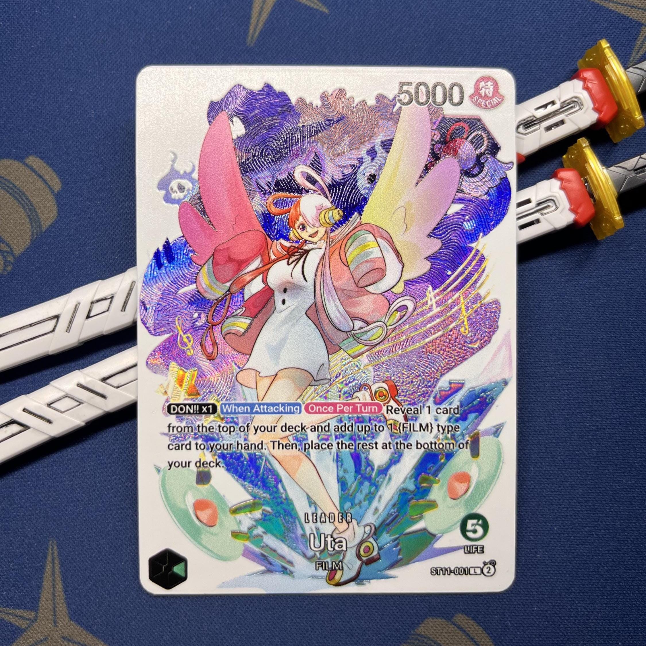 Optcg Leader Uta Custom - Etsy
