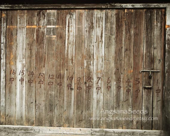 Wooden Doors photo rustic charm recycle wood 8x10 print Etsy