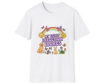 I Have A Yeast Infection Shirt, Funny Airport Shirt Swap Tee, Ugly Shirt Exchange Gag Gift, Crude Humor Shirt, Offensive Adult Humor Tee
