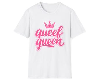 Queef Queen Shirt, Funny Airport Shirt Swap Tee, Ugly Shirt Exchange Gag Gift, Crude Humor Shirt, Offensive Adult Humor Travel Tee