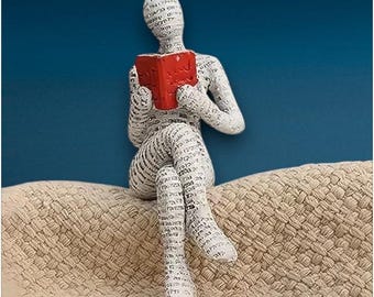 Inspirerende leesbeeldjes als cadeau-ideeën voor hem en haar, voor de woonkamer, als decoratie voor op een plank, een motiverend leesboek of een leuk gadget.