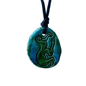 Rapanui Birdman necklaces Ceramic Tangata Manu Pendant Easter Island Amulet Various Colours