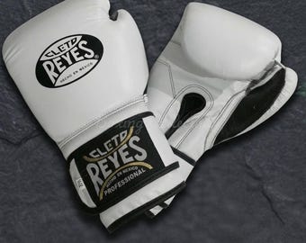 Personalisierte Cleto Reyes Boxhandschuhe aus Leder, personalisiertes Training, Boxergeschenk mit Gravur