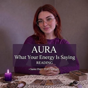 Aura Reading Same Day, What Your Energy Is Saying, Frequency Insight & Hidden Messages, Psychic PDF , Accurate No AI Energy Scan