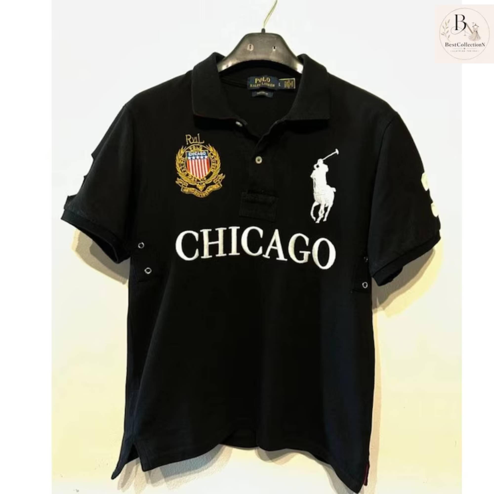 Polo Ralph Lauren CHICAGO ポロシャツ M swag Polo Ralph Lauren