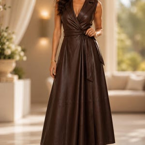 chocolate brown leather dress Maxi Maxi dress Color:Ice spring women dresses Daniah Emerald Green Asymmetrical crafted for both day