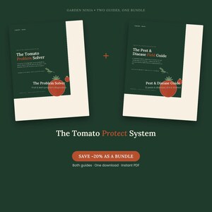 Tomato Protection Bundle | Pest and Disease Bundle | Printable PDF Guides | Save 20% | Digital Download