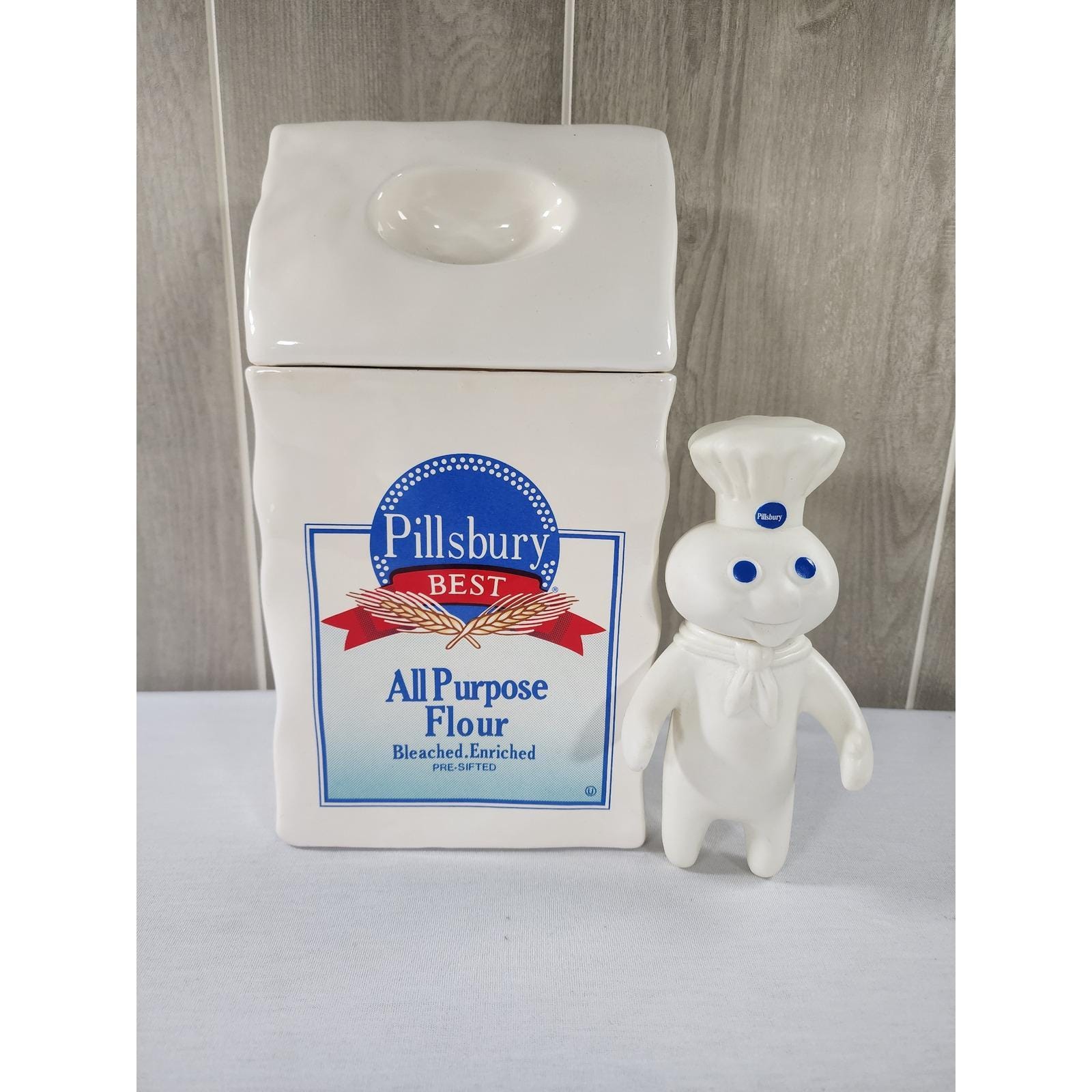 Pillsbury Doughboy Canister Set - Etsy