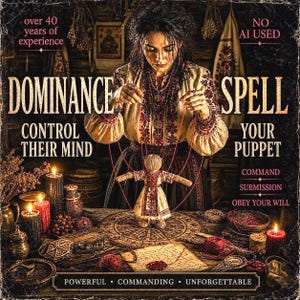 May include: A handcrafted effigy doll dressed in traditional embroidered fabric, suspended by red strings. The scene includes candles, a circular ritual mat, and a parchment document with a wax seal, all set against a dark, rustic background.