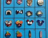 Disney Pins - Set D - Christmas Ornament, Minnie, Dog Bone, Goofy