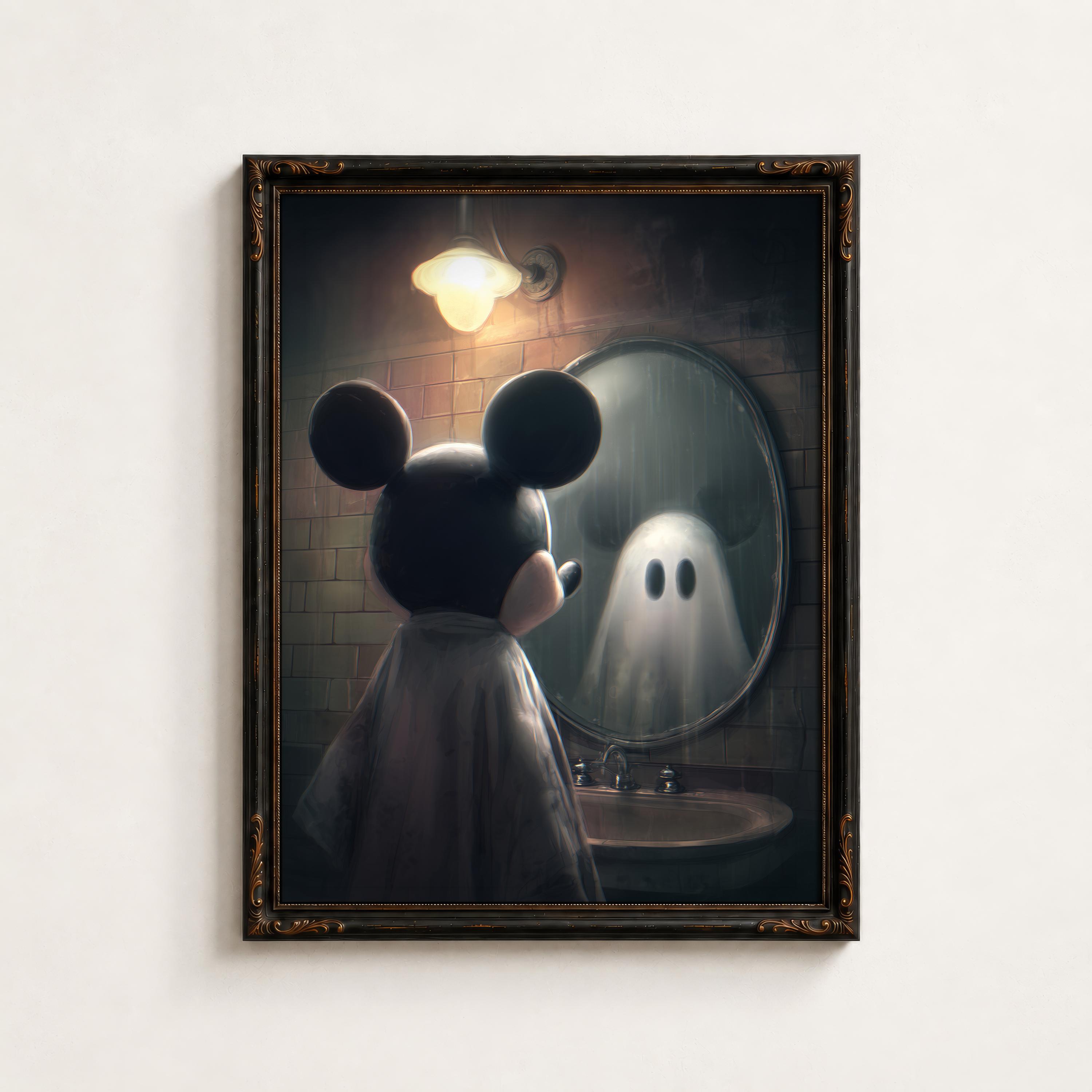Mickey Mouse Bathroom Mirror - Etsy