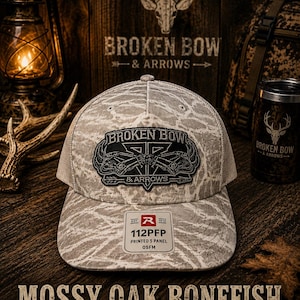 Broken Bow & Arrows Front Patch Hats
