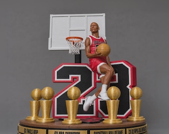 Michael Jordan NBA Court Collection – NBA JAMS – 1998 Mattel
