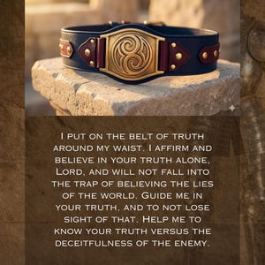 Full Armor of God Prayer Prints – Belt of Truth Scripture (Digital Download)