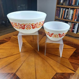 Cuencos Pyrex Friendship vintage 401 y 403