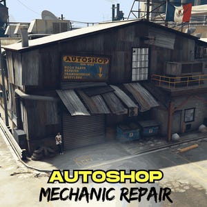 FiveM Auto Repair Shop MLO: Mechanic Garage & RP Workshop