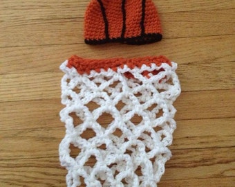 Sombrero de baloncesto con capullo de red