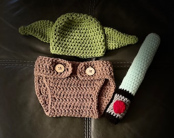 Traje de bebé extraterrestre para sesión de fotos