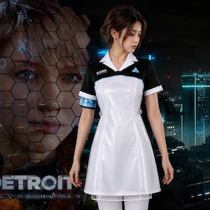Kara AX400 Detroit Become Human Cosplay Kostüm | Sci-Fi Game Android Kleid