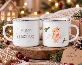 Weihnachtstasse | Tasse Weihnachten | Weihnachtstasse Kinder | Geschenk Nikolaus