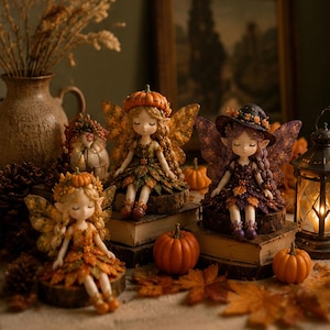 Kit de couture féerique aux ailes fantaisistes, ensemble complet de tissus et accessoires pour la création de poupées DIY, cadeau artisanal aux tons violets pour les amateurs d'art