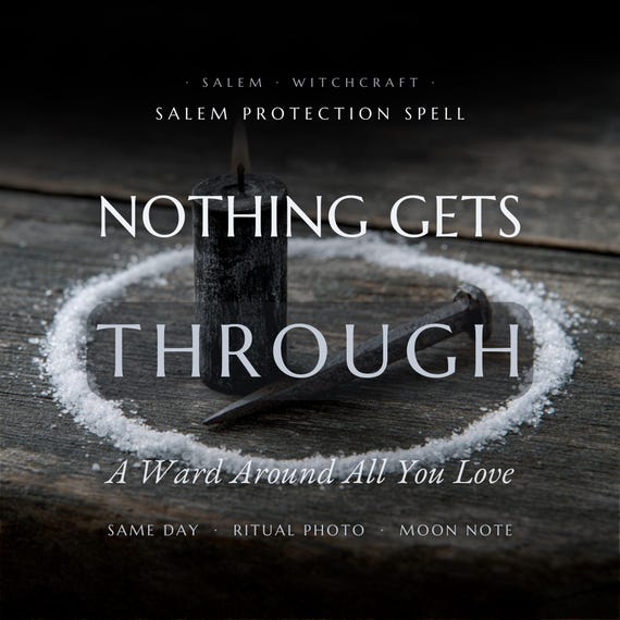 Protection Spell – Shield Against Negativity, Envy, Harm (Salem Warding Ritual)