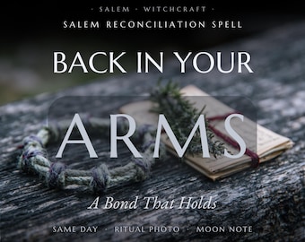 Reconciliation Spell – Bring Back Lost Love, Make Them Miss You (Salem Ritual)