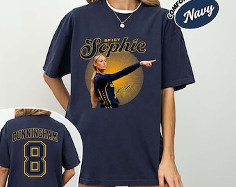 Sophie Cunningham Pointing Basketball Comfort Colors Shirt, Cunningham 8 Vintage Sports Collage Tee, Women Hoops Fan Gift
