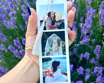 Personalisiertes Foto-Lesezeichen | Lesezeichen mit individuellem Bild | Erinnerungsgeschenk