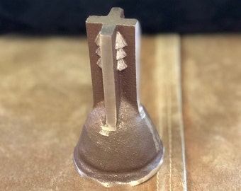 Handmade Brass Carillon Bell: Petite, Wedding Table Decor
