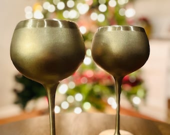 Long Stem Artisan Wine Goblet