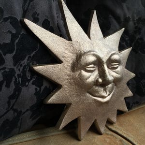 Smiling Sun Plaque - Made in the USA