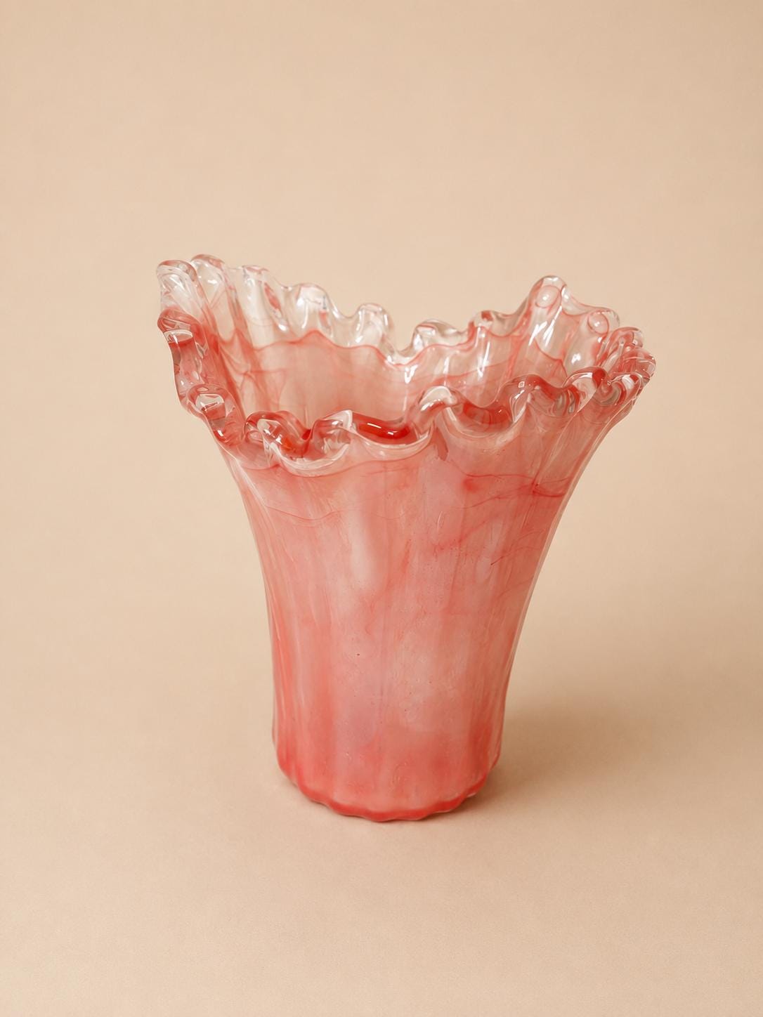 Pink Murano Vase - Etsy