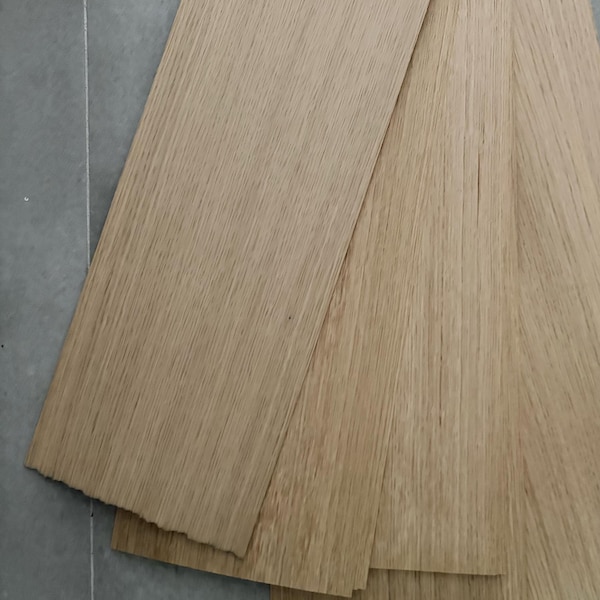White Oak Rift Veneer Sheets: 23 x 6”