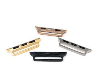 Series 1-8 SE Ultra Solid Metal Connectors for Apple Watch, NO SCREWS