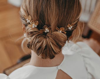 Épingles à cheveux Perles Marais - Almma Paris
