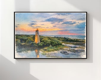 ACQUERELLI NC - Pacchetto Old Baldy Lighthouse