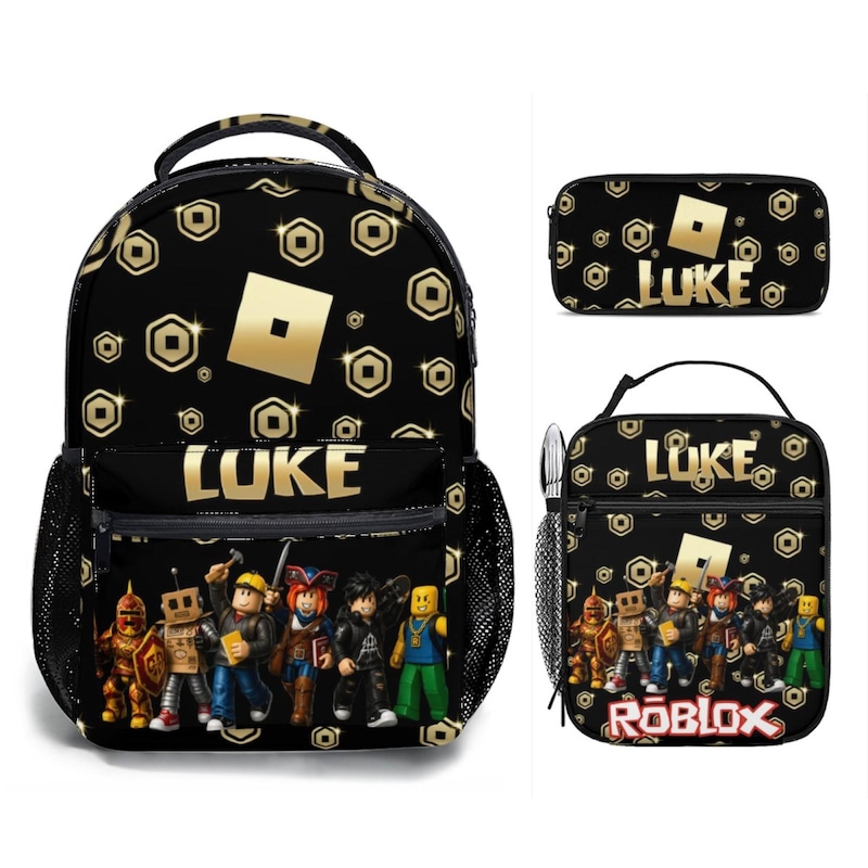 Roblox Bookbag Personalized - Etsy UK