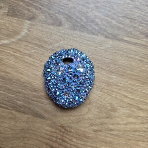 Blue Handmade Swarovski Crystal Cochlear Osia 2 Cover