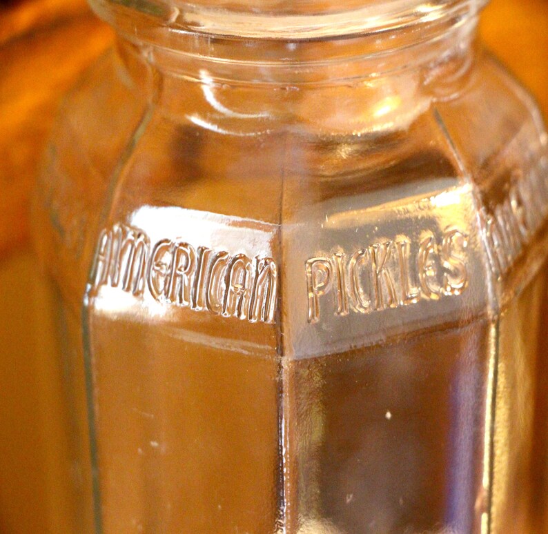 RARE American Pickles Company Wiggins MS Pickle Jar Vintage Etsy