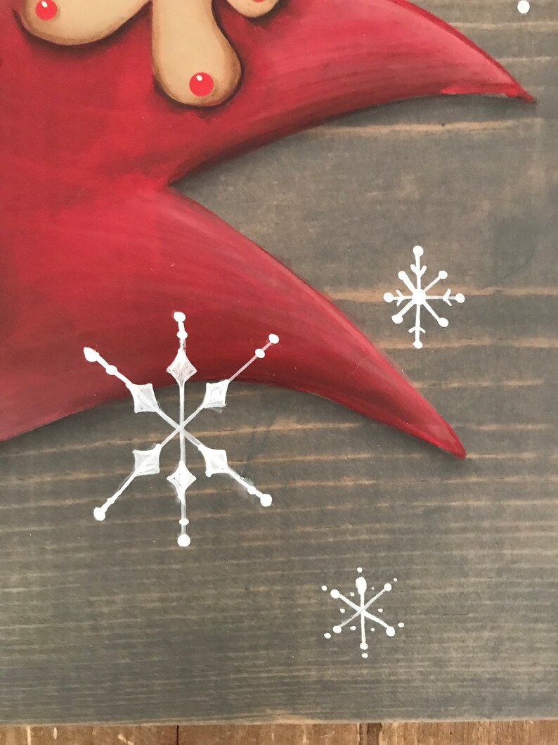 Christmas Hanging Wooden Sign Christmas Coffee Wall Decor Wood