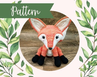 Crochet Pattern | Cinnamon the Fox