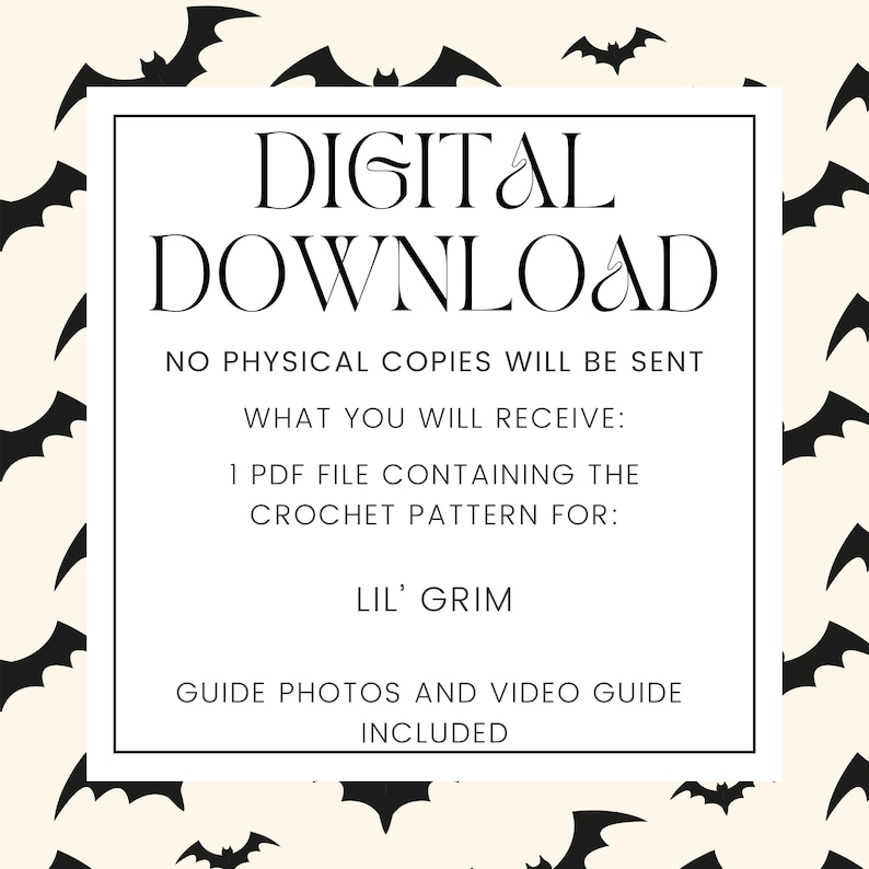 Crochet Grim Reaper Pattern | Halloween Amigurumi, Fall Decor, Boo Basket Gift, Shelf Sitter image 2